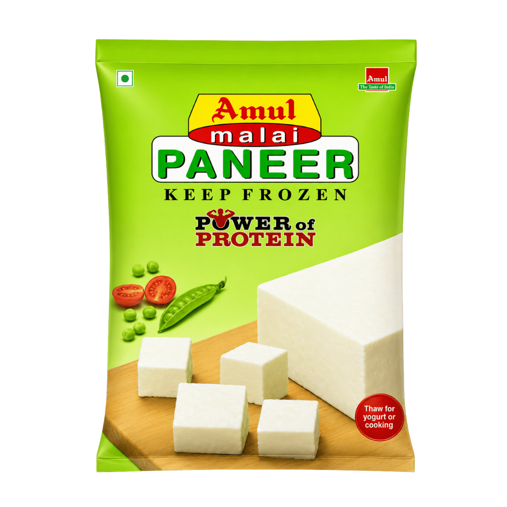 Amul Malai Paneer Cubes 1 kg buy online USA - 1